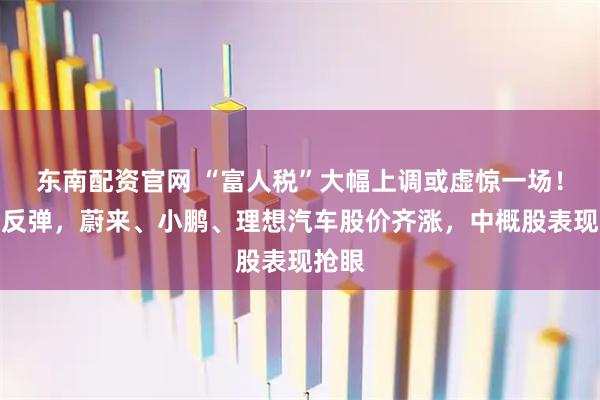 东南配资官网 “富人税”大幅上调或虚惊一场！美股反弹，蔚来、小鹏、理想汽车股价齐涨，中概股表现抢眼